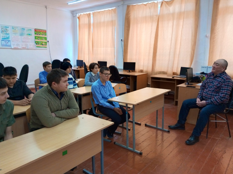 "Классная встреча" с предпринимателем.